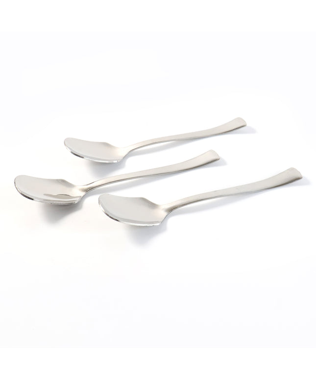 Stainless Steel Ice-cream Spoon - (3 Pc  Set)