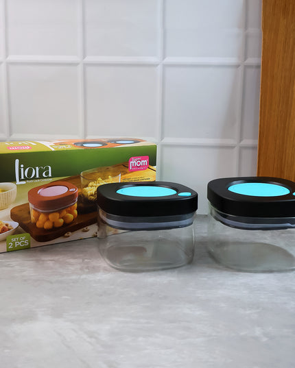 Supermom Airtight Kitchen Storage Containers  (2 Pc Set  500 Ml)