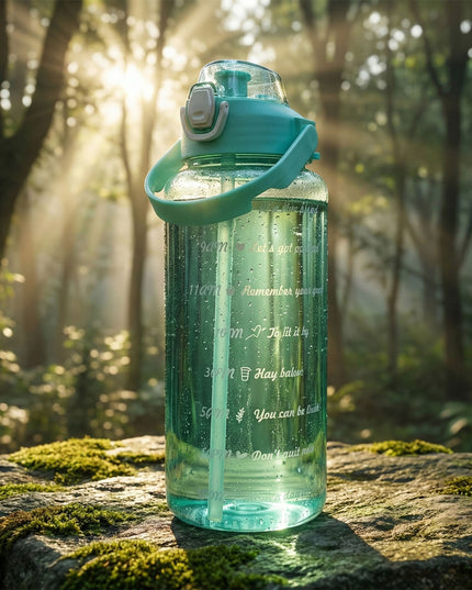 2 Litre Large Capacity Leakproof Sports Water Bottle (1 Pc)