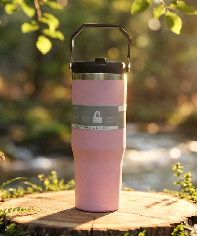Premium Stainless Steel Insulated Travel Tumbler 900 Ml (1 Pc)