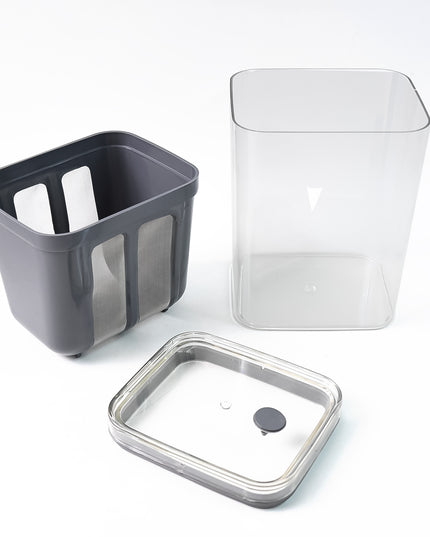 2 In 1 Multifunctional Yogurt Strainer With Storage Container  1100 Ml (1 Set)