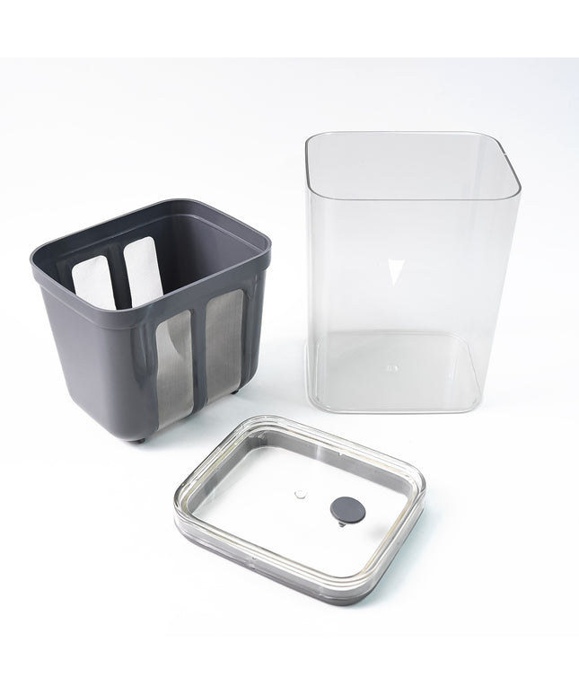 2 In 1 Multifunctional Yogurt Strainer With Storage Container  1100 Ml (1 Set)