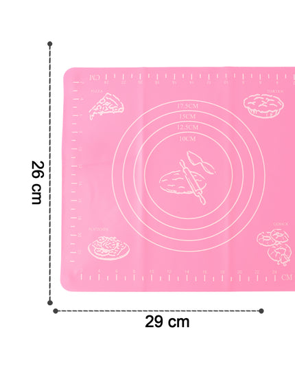 Non-stick Dough Rolling  Baking Mat - (1 Pc  29x26 Cm)