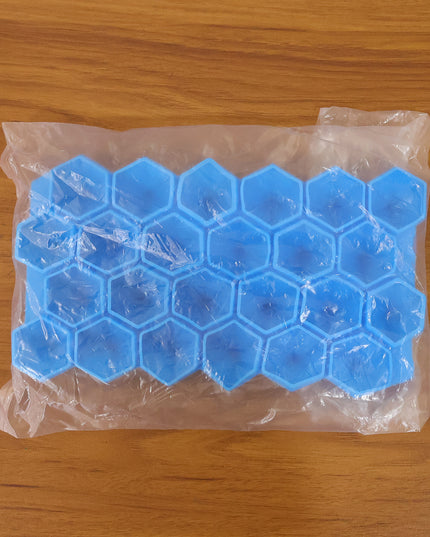 Premium Flexible Silicone Diamond Ice Cube Tray (1 Pc)