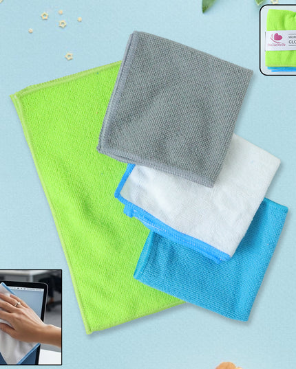 Microfiber Cleaning Cloth (4 Pc Set 28x29 Cm)
