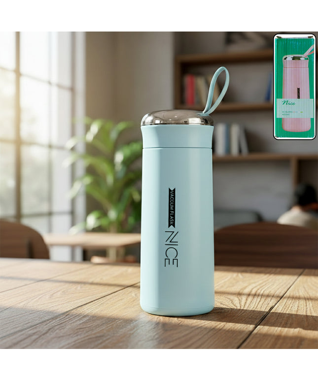 Leak Proof Glass Water Bottle (1 Pc)