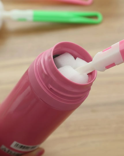 Long Handle Silicone Bottle Cleaning Brush 32 Cm (1 Pc)