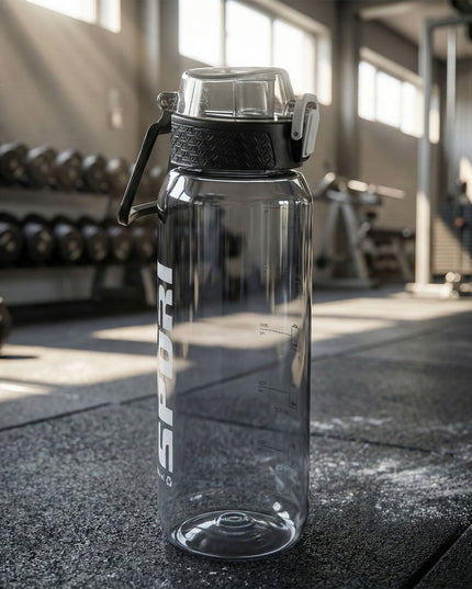 1000 Ml Leakproof Sports Water Bottle (1 Pc)