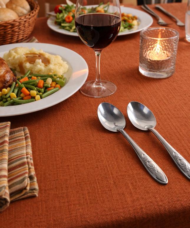 Premium Stainless Steel Table Spoons Set (12 Pc Set)