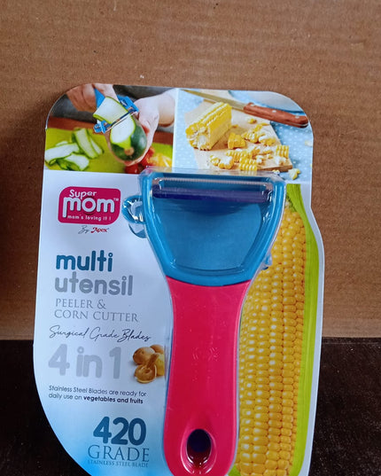 4-in-1 Multi-functional Vegetable  Fruit Peeler (1 Pc)