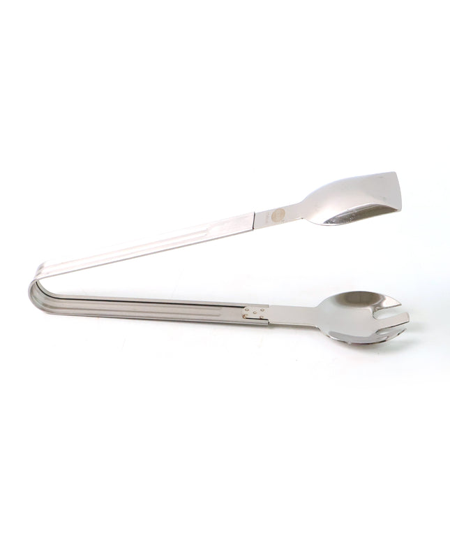 Stainless Steel Multipurpose Serving Tong  2-in-1 Pasta  Salad Tong (1 Pc)