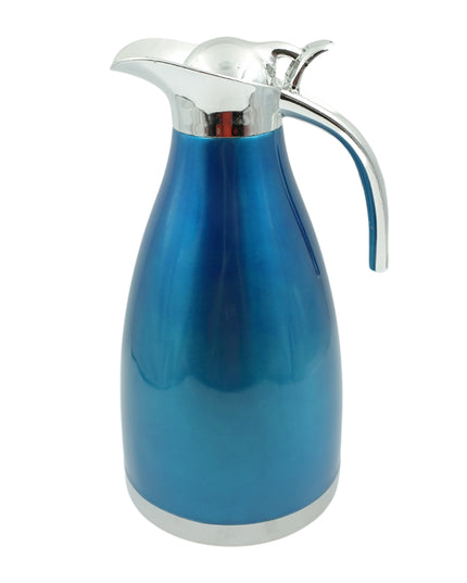 Vacuum Insulated Kettle Jug Vacuum Insulated Thermo Kettle Jug Insulated Vacuum Flask Vacuum Kettle Jug Stainless Steel For Milk Tea Beverage Home Office Travel Coffee ( 2 Ltr) (1pc)