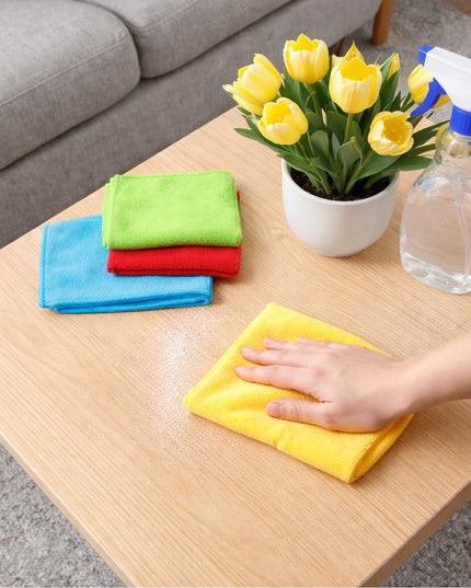 Microfiber Cleaning Cloth Set (4 Pc Set)