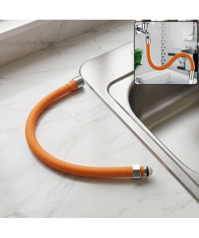 Flexible Silicone Water Tap Extender Pipe 44 Cm 1 Pc