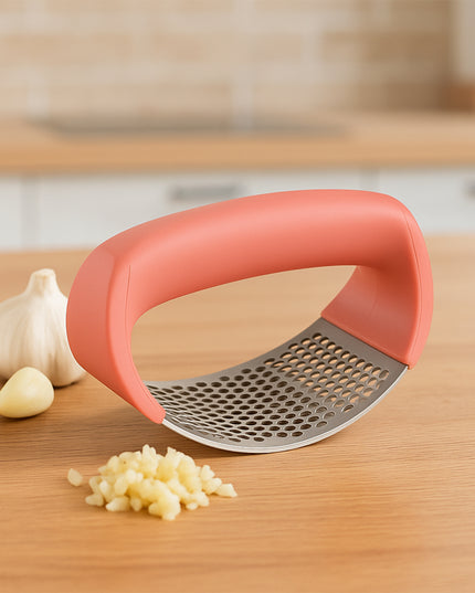 Supermom Premium Curve Garlic Press Crusher (1 Pc)