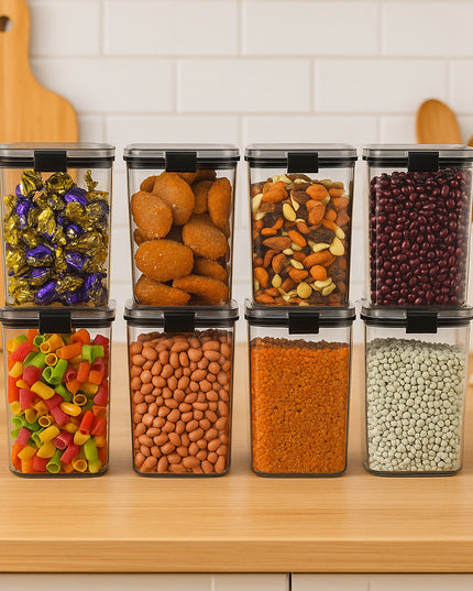 1200 Ml Airtight Lock  Lock Food Storage Container Set  2 Piece