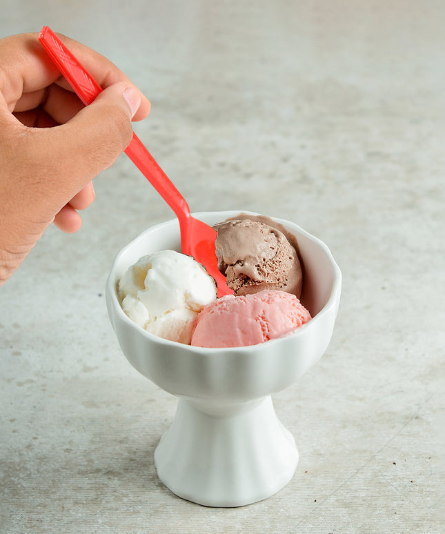 Reusable Home Dining Plastic Spoons (8 Pc)