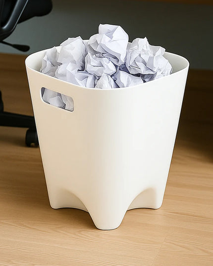 Modern Plastic Dustbin  Waste Paper Basket - (4 Pc)