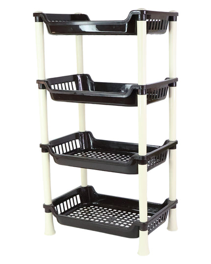 Apex 4-layer Small Multipurpose Plastic Storage Rack