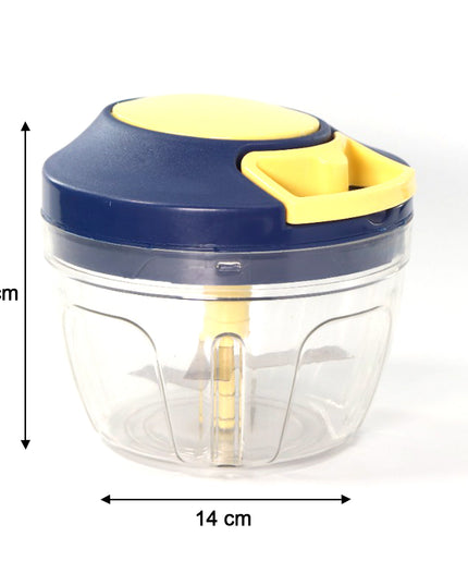 0089 Chopper With 4 Blades For Effortlessly Chopping Vegetables And Fruits For Your Kitchen (650ml)