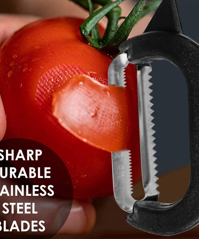 2618 2-in-1 Double Julienne And Vegetable Peeler