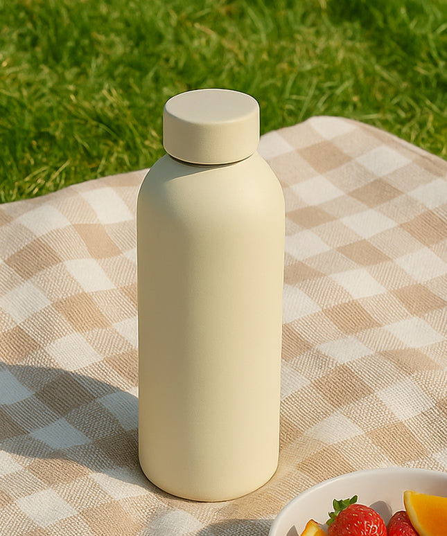 Stainless Steel Double Wall Vacuum-insulated Drink Water Bottle (Mix Color  500 Ml Approx)