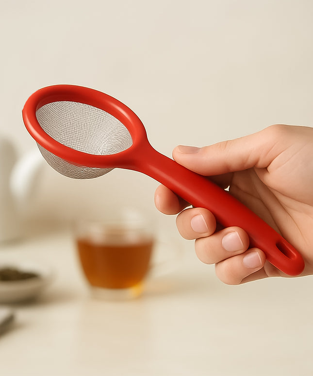 Apex Premium Green Tea Strainer With Fine Stainless Steel Mesh