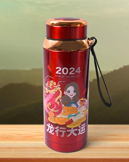 Printed Vacuum Insulated Water Bottle (1pc  800 Ml)