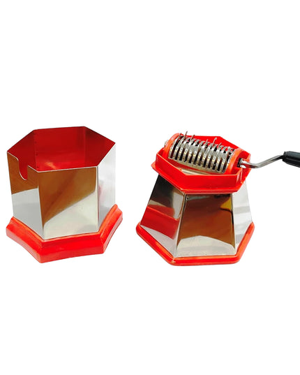 Manual Hexa-style Hand-operated Chilli Cutter (1 Pc)