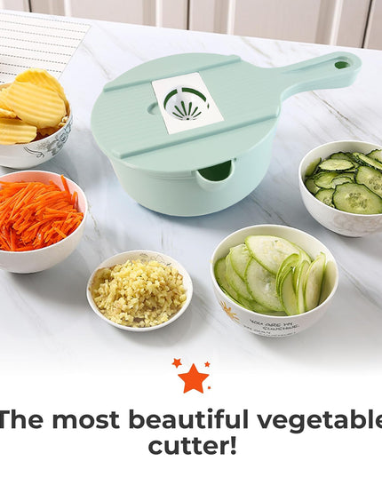 Multi-function Vegetable Cutter  Grater Set