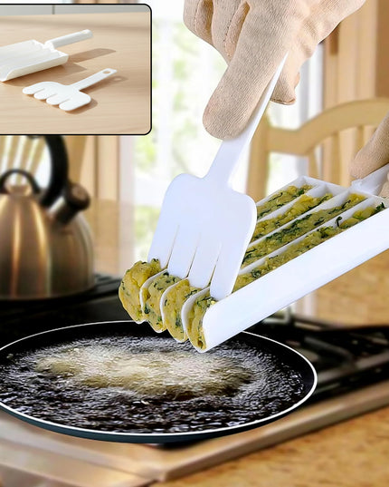 Manual Food Slicing  Frying Press Tool (1 Set)