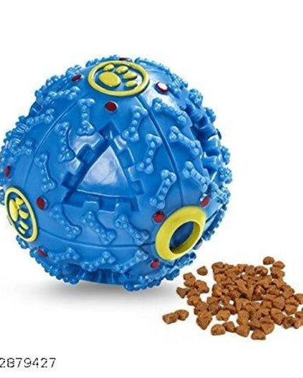 Squeaky Ball Toy for Pet (Multicolor)