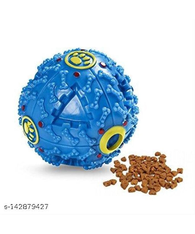 Squeaky Ball Toy for Pet (Multicolor)