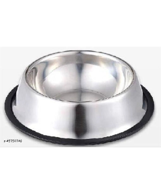 Stainless Steel Feeding Bowls for Pet (Multicolor, 1200 ml)