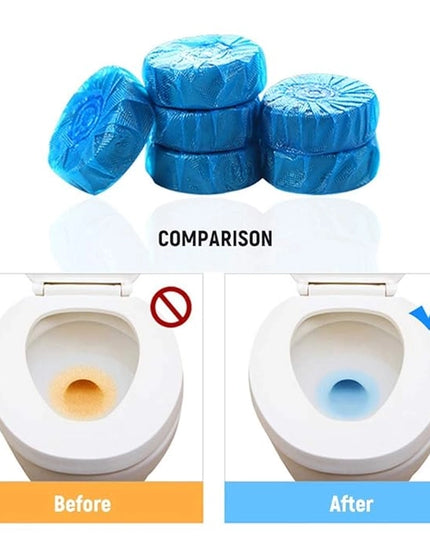 Toilet Detergent Toilet Bowl Cleaners Toilet Cleaning Tablets Toilet Deodorizer Bathroom Cleaners 10PCS