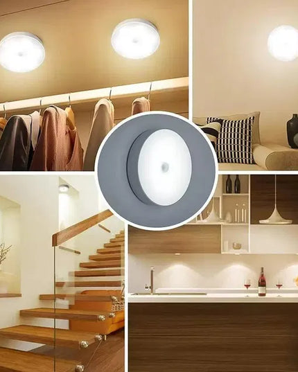 Motion Sensor Light for Home with USB Charging Wireless LED Night Light ( Pack of 2)