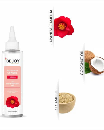 Bejoy Japanese Camellia Hair Oil 150 ml (Pack of 2)