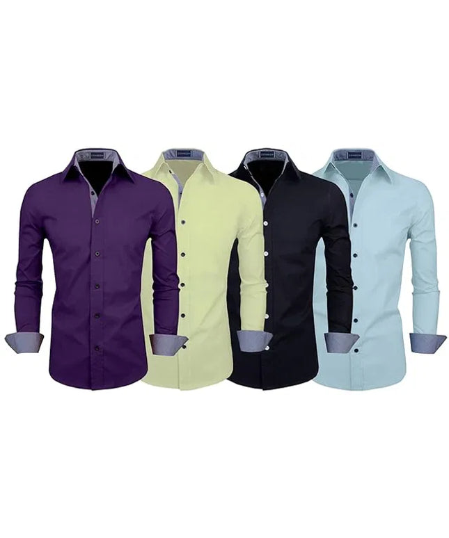 Pack of 4 Plain shirts
