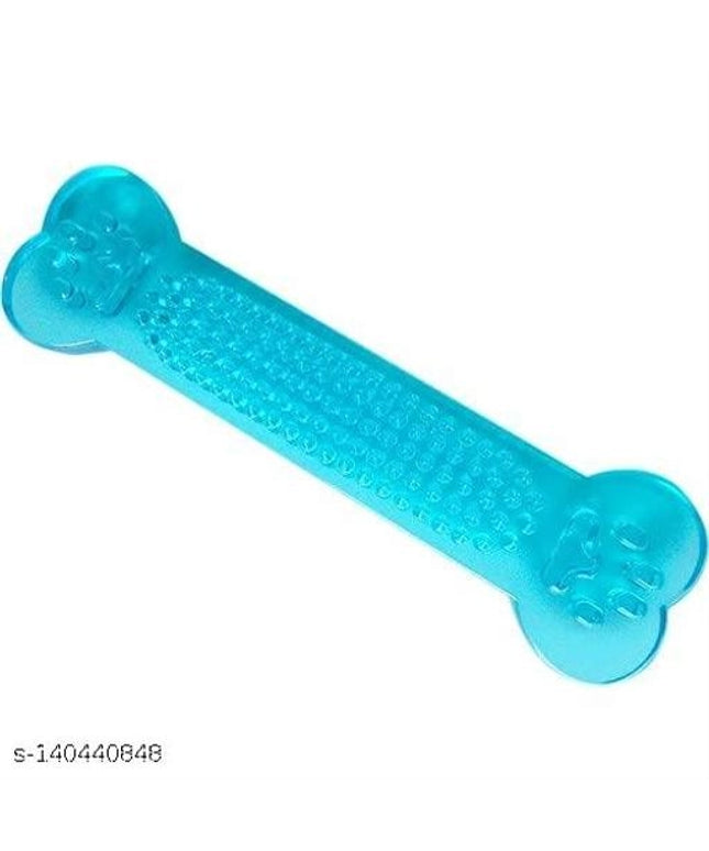 Squeaky Bone Chew Toy for Pet (Multicolor)