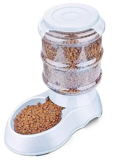 Pet Food Dispenser Large Capacity Self-Dispensing