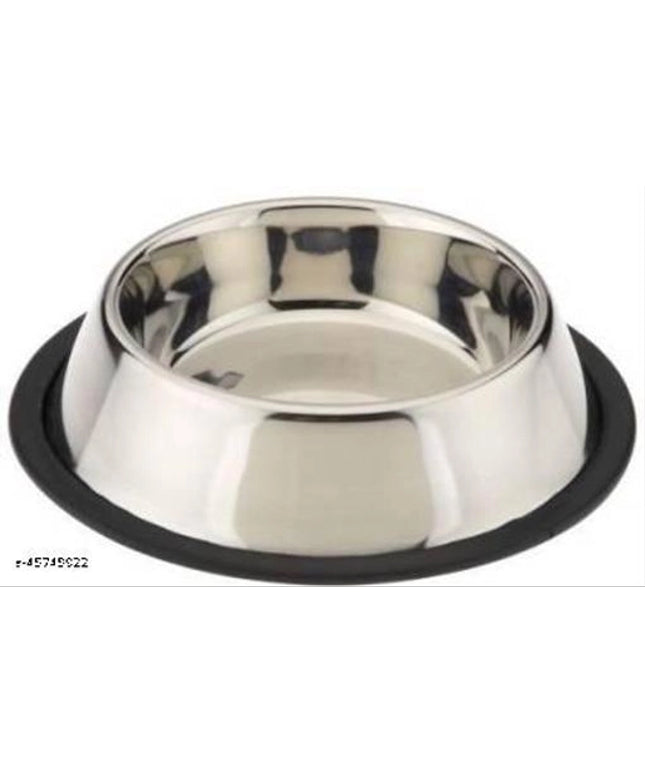 Stainless Steel Feeding Bowl for Pet (Multicolor, 150 ml)