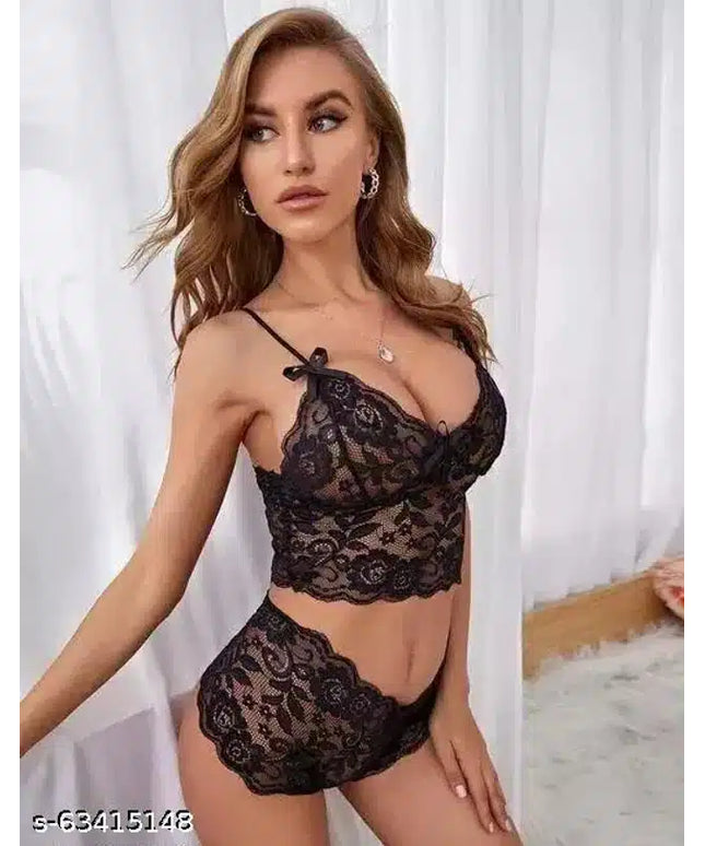 Babydolls for Women (Black, XXS) (Set of 1)