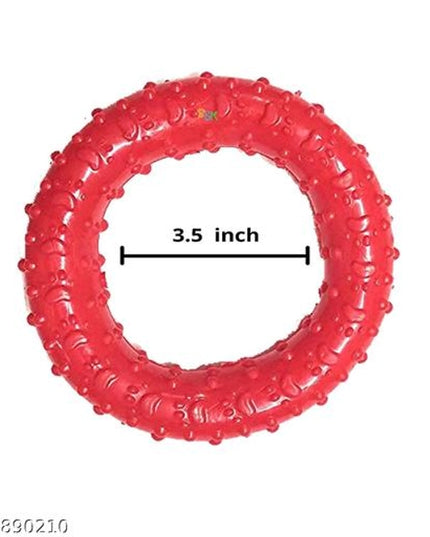 Rubber Chew Toy for Pet (Multicolor, L)