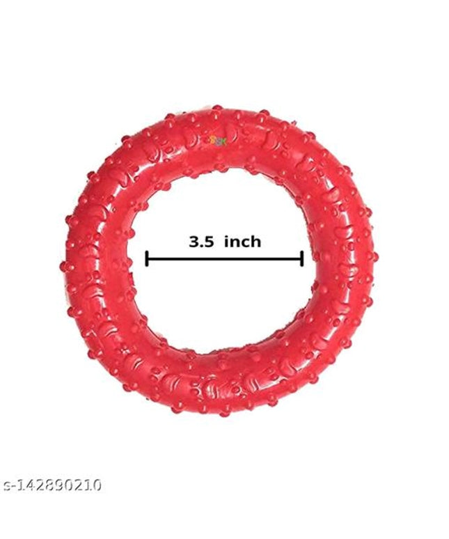 Rubber Chew Toy for Pet (Multicolor, L)