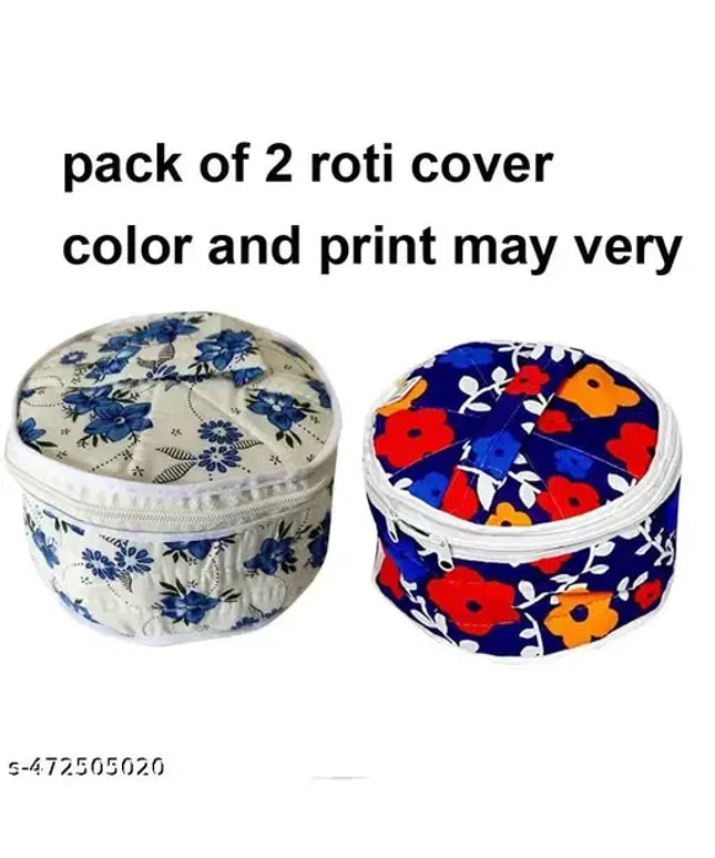 chapati/roti Cover Pack of 2 pc .(Multicolor)