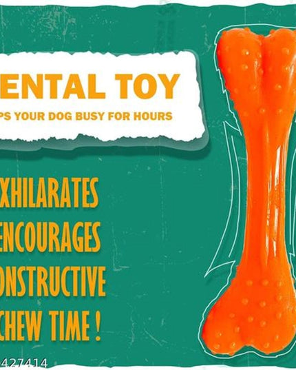 Silicone Squeaky Toy for Pet (Multicolor)