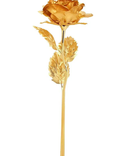 Tekcool Decorative 24K Golden Artificial Rose