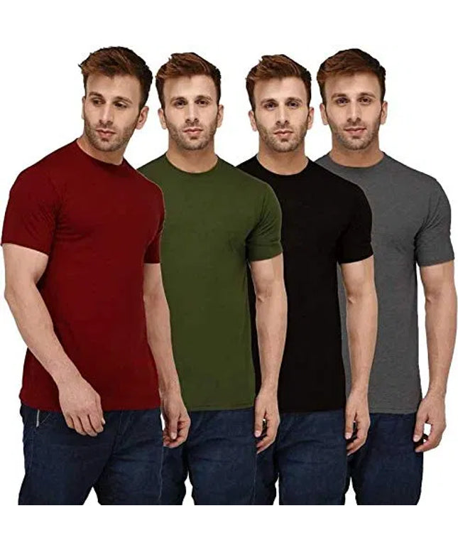 T- Shirt (Pack of - 4)