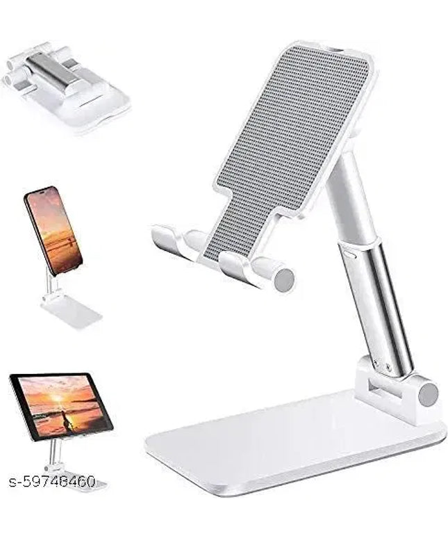 Mobile Phone Stand, Angle Height Adjustable Mobile Phone Holder, Table Stand