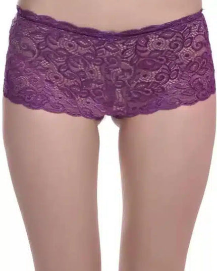 Net Briefs for Women (Purple, 7XL)